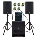 Yamaha DBR15 Complete PA System Bundle
