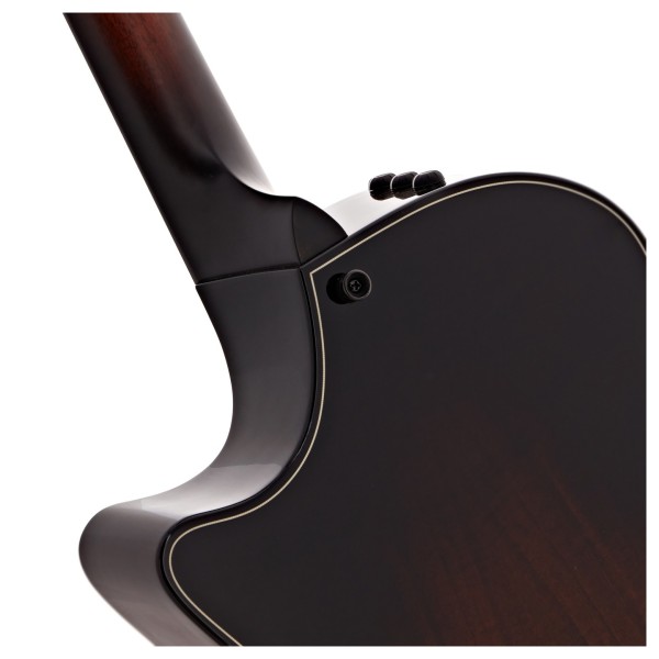 Taylor Builders Edition 514ce Electro Acoustic Guitar, Kona Burst Top - neck joint