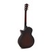 Taylor Builders Edition 514ce Electro Acoustic Guitar, Kona Burst Top - back