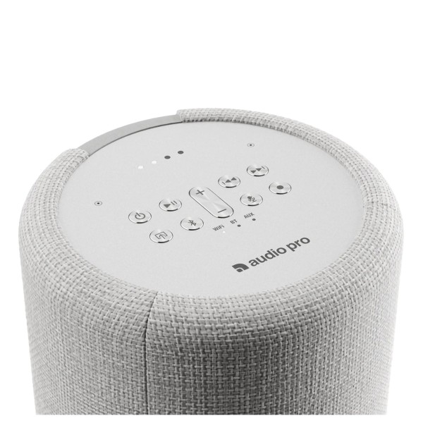 Audio Pro G10 Speaker, Light Grey - top 