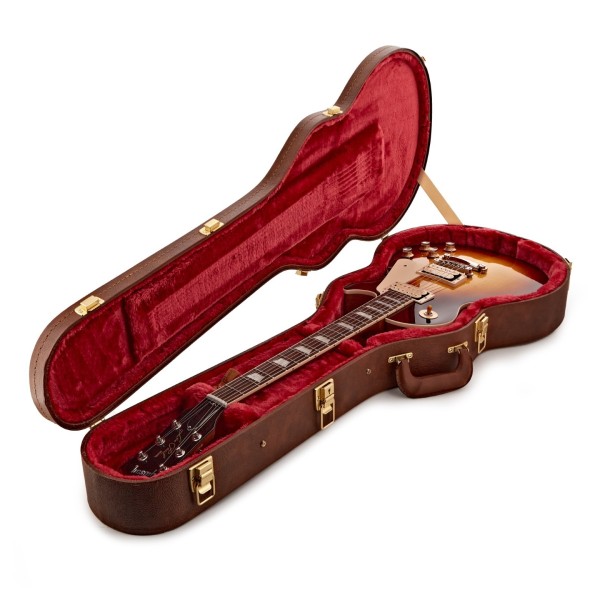 Gibson Les Paul Standard 60s Double Trouble, Vintage Tobacco Burst​ Gloss #219150043 - in case