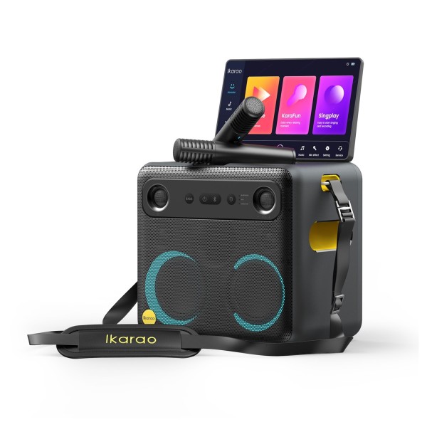 IKARAO Break X2 Karaoke Machine with Wireless Microphones - Main