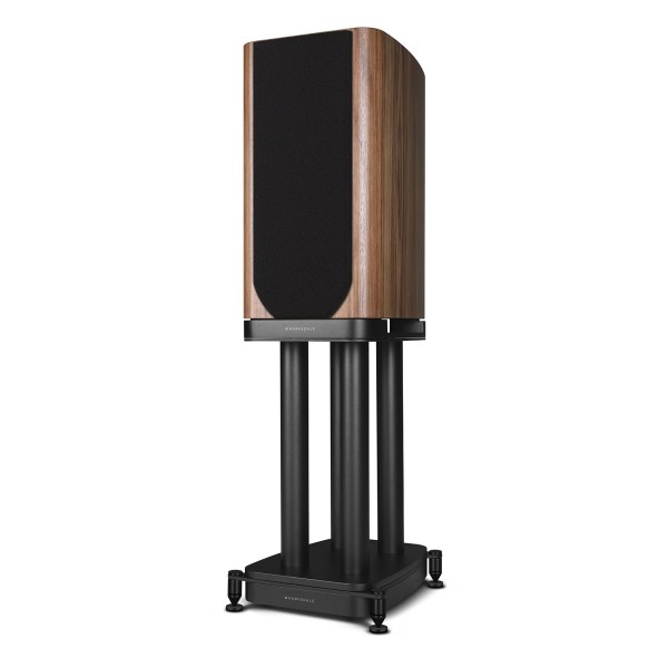 Wharfedale EVO 5.2 Standmount Speakers (Pair), Walnut with Stands 3 