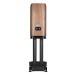 Wharfedale EVO 5.2 Standmount Speakers (Pair), Walnut with Stands rear 7 