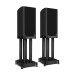Wharfedale EVO 5.2 Standmount Speakers (Pair), Black with Stands 1