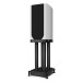 Wharfedale EVO 5.2 Standmount Speakers (Pair), White with Stands 1 