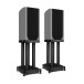 Wharfedale EVO 5.2 Standmount Speakers (Pair), Lunar Grey with Stands