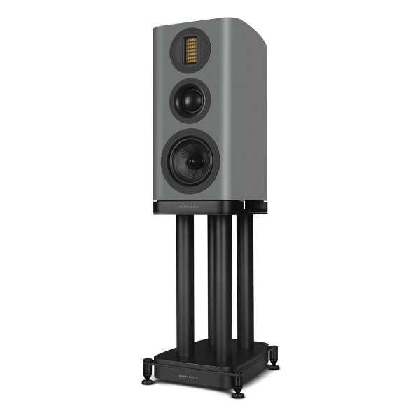 Wharfedale EVO 5.2 Standmount Speakers (Pair), White with Stands 4
