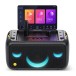 IKARAO Break X1 Karaoke Machine with Two Wireless Microphones - Front Top