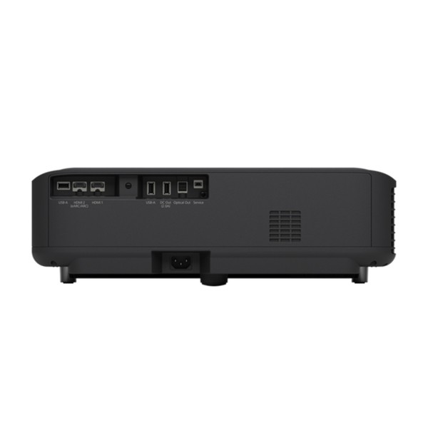 Epson EH-LS650B 4K Pro UHD Ultra Short-Throw Projector, Black Back View