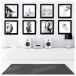 Show And Listen LP Frame 8 Pack, Black - Lifestyle