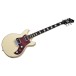 Hagstrom Megin, Creme - angled shot
