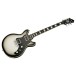 Hagstrom Megin, Grey Burst - angled shot