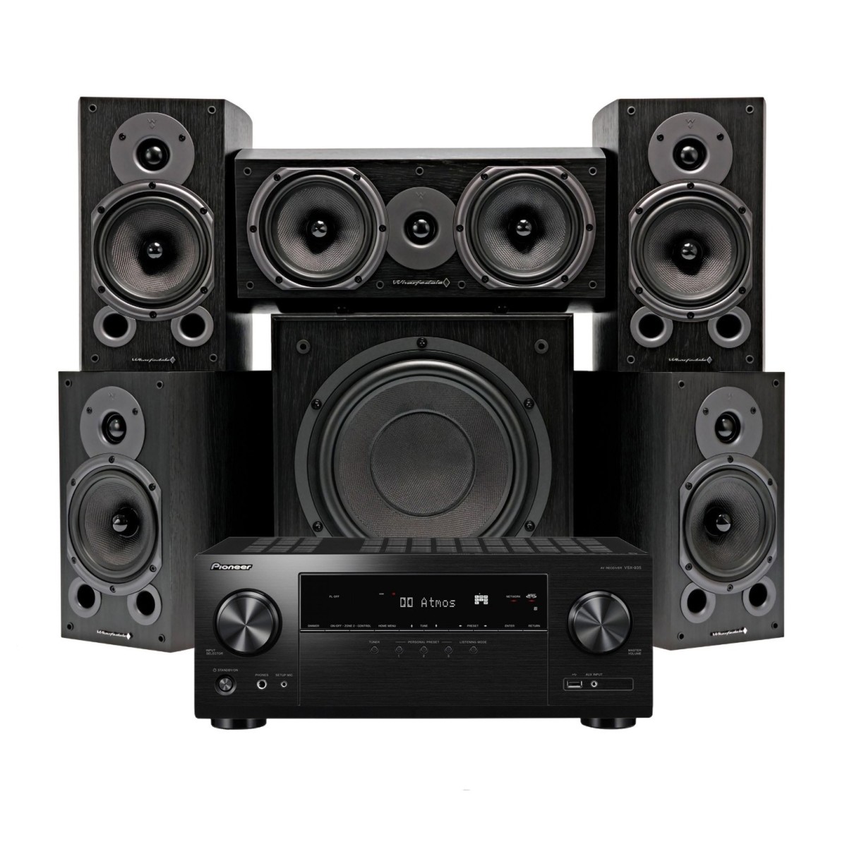 Pioneer VSX-935 AV Receiver 5.1 Home Cinema System