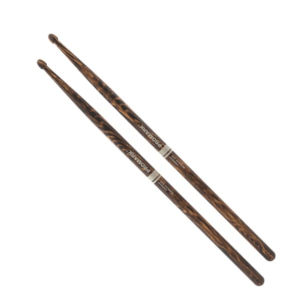 Promark Rebound 5AB FireGrain Hickory Drumstick, Acorn Wood Tip