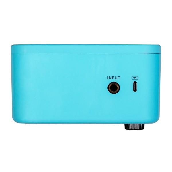 Mooer GCA5 GTRS PTNR Partner Mini Bluetooth Amp, Blue - Connections