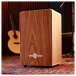 Cajon by Gear4music, Sapele, with Bag and Accessories