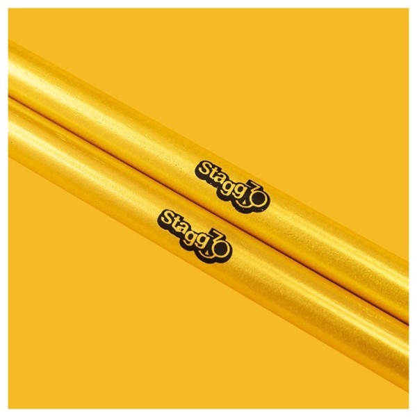 Stagg 5A 30th Anniversary Drumsticks, Gold