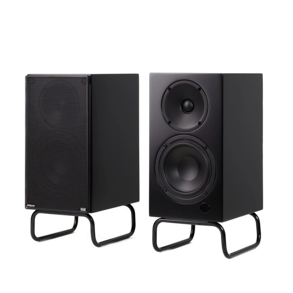 ELAC Designer Series Debut ConneX Adsum Active Bookshelf Speakers (Pair), Black