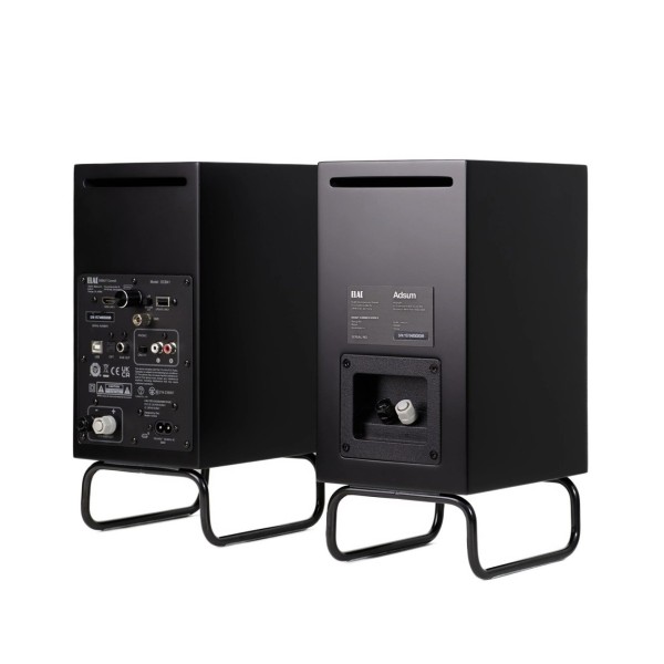 ELAC Designer Series Debut ConneX Adsum Active Bookshelf Speakers (Pair), Black 6