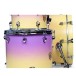 SJC Drums Colour Rush 3pc Shell Pack, Lavender Sunrise
