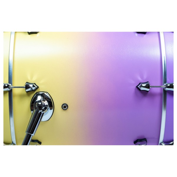 SJC Drums Colour Rush 3pc Shell Pack, Lavender Sunrise