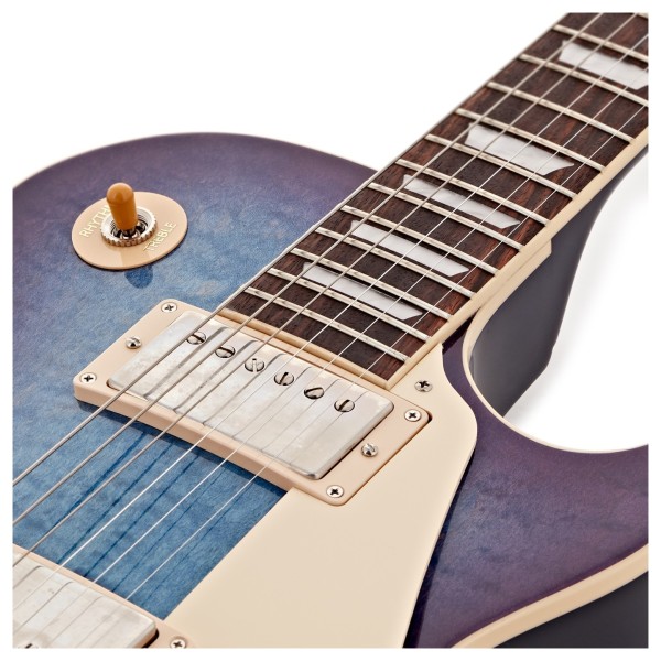 Gibson Les Paul Standard 50s Figured Top, Blueberry Burst #226930392 - upper bout