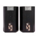 Wharfedale Diamond 9.1 Bookshelf Speakers (Pair), Black rear 