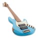 Sandberg California TM2 5-String, Hardcore Aged Marley Blue - angled shot