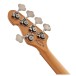 Sandberg California TM2 5-String, Hardcore Aged Marley Blue - back of headstock