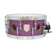 SJC Drums 25th Anniversary 14 x 6.5'' Snare Drum, Purple Glitter