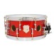 SJC Drums 25th Anniversary 14 x 6.5'' Snare Drum, Tangerine Glitter