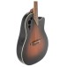 Applause AE44II Mid Cutaway, Vintage Varnish Stain - body left