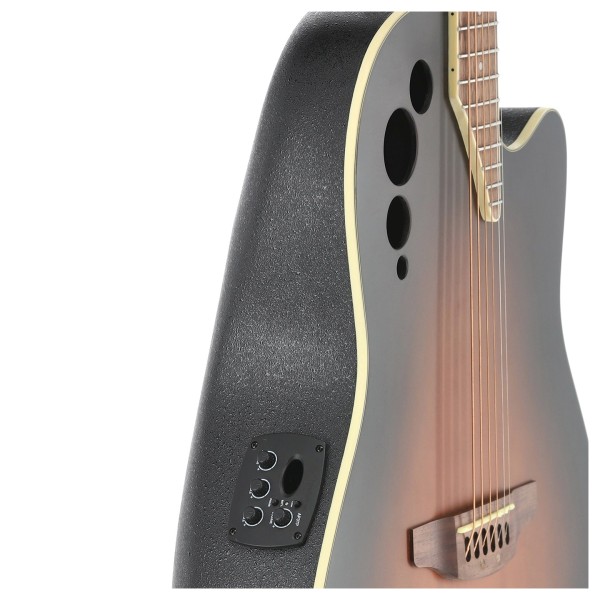 Applause AE44II Mid Cutaway, Vintage Varnish Stain - soundholes