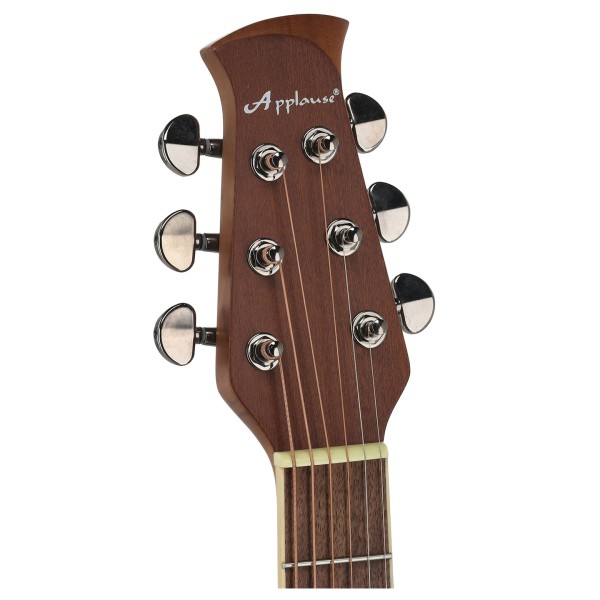Applause AE44II Mid Cutaway, Vintage Varnish Stain - headstock