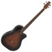 Applause AEB4 Mid Cutaway Acoustic Bass, Honeyburst Satin