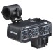 Tascam XLR Microphone Adapter for Mirrorless Nikon Cameras - Main Angled