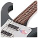 Rickenbacker 4030S Short Scale Bass, Midnight Green - upper bout