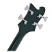 Rickenbacker 4030S Short Scale Bass, Midnight Green - back of headstock