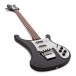 Rickenbacker 4030S Short Scale Bass, Jetglo - angled shot