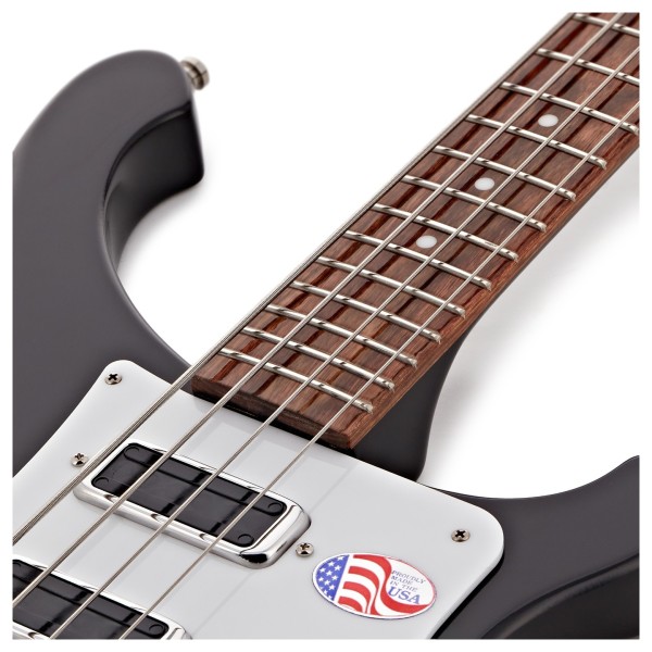 Rickenbacker 4030S Short Scale Bass, Jetglo - upper bout