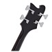 Rickenbacker 4030S Short Scale Bass, Jetglo - back of headstock