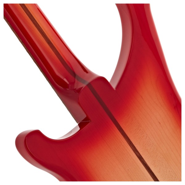 Rickenbacker 4030S Short Scale Bass, Fireglo - neck joint