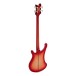 Rickenbacker 4030S Short Scale Bass, Fireglo - back
