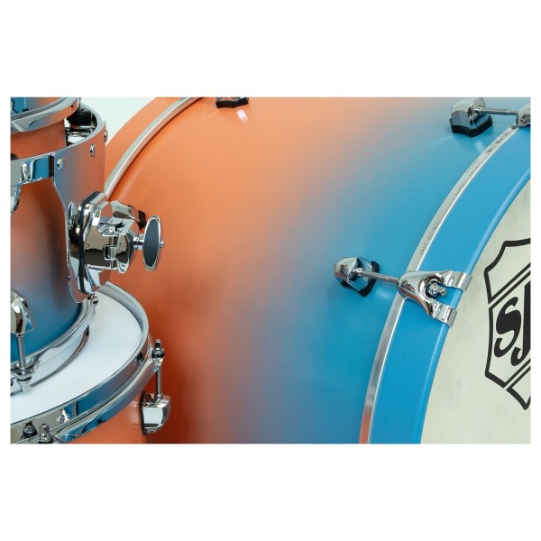 SJC Drums Colour Rush 3pc Shell Pack, Thunder Punch