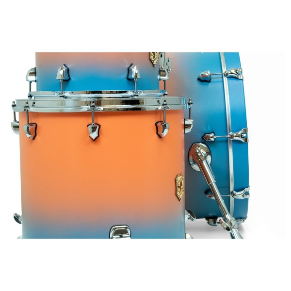 SJC Drums Colour Rush 3pc Shell Pack, Thunder Punch