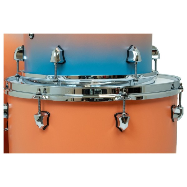 SJC Drums Colour Rush 3pc Shell Pack, Thunder Punch
