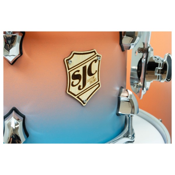 SJC Drums Colour Rush 3pc Shell Pack, Thunder Punch