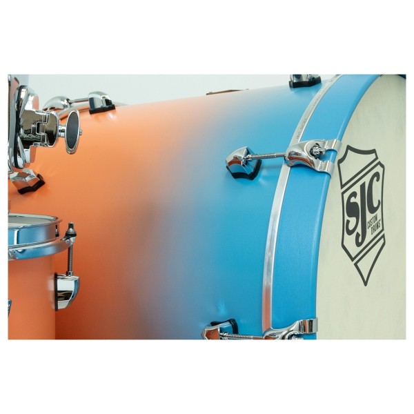 SJC Drums Colour Rush 3pc Shell Pack, Thunder Punch