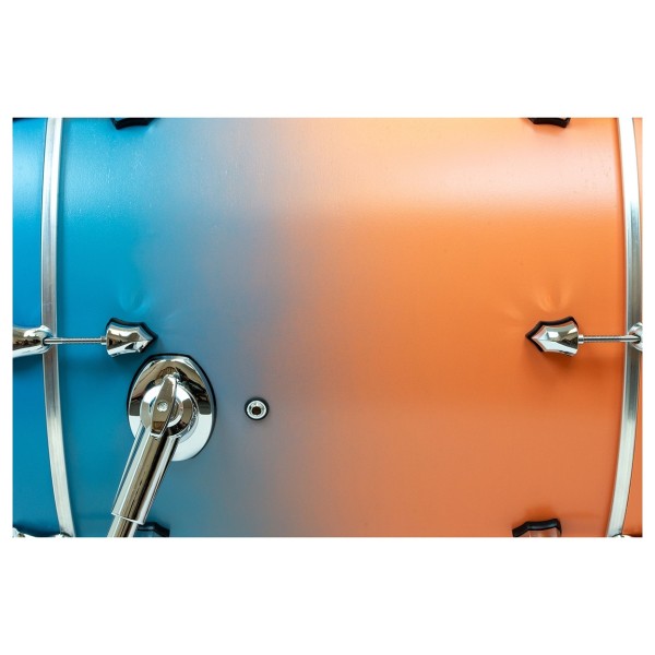 SJC Drums Colour Rush 3pc Shell Pack, Thunder Punch